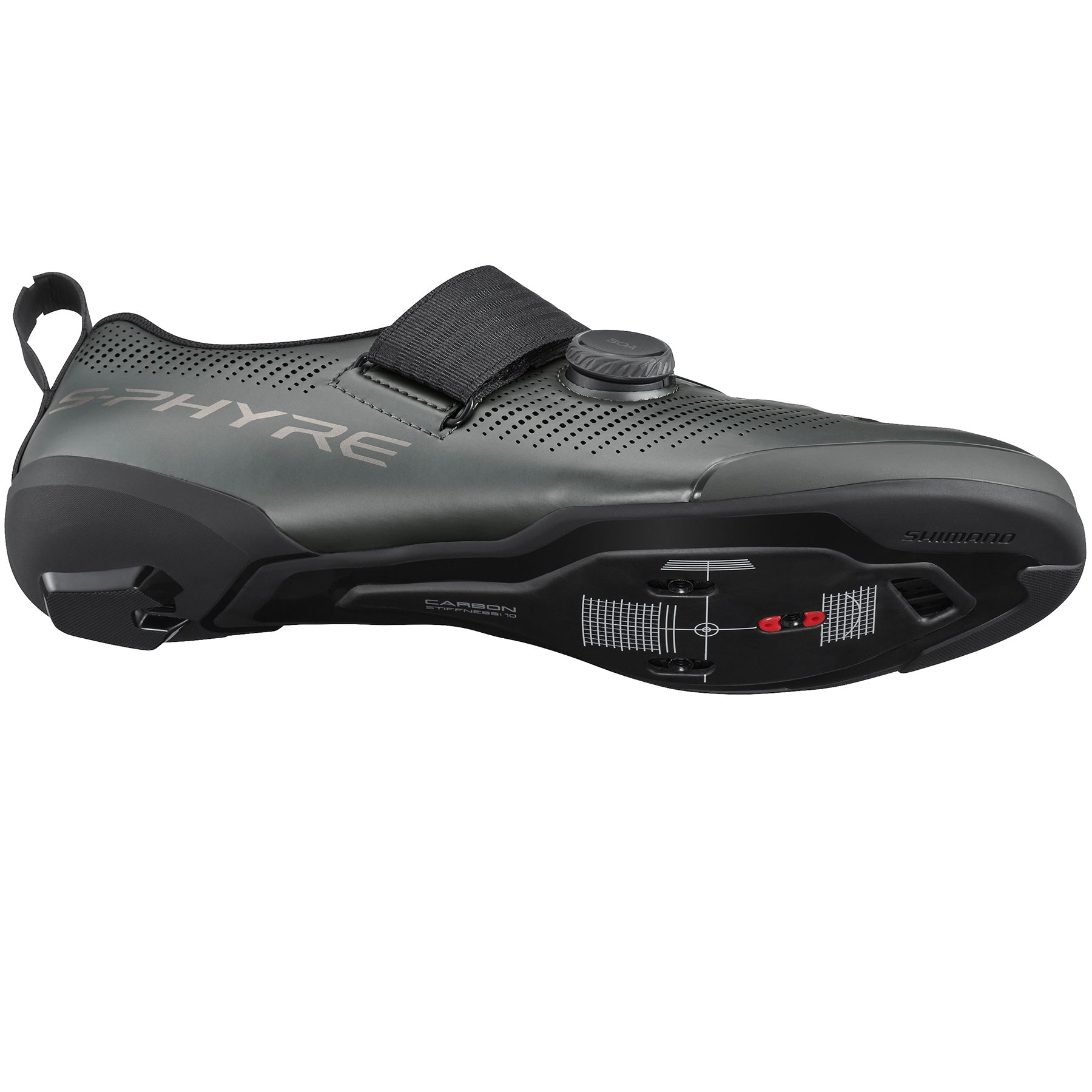 Shimano SH-TR903 Thriathlon Road Shoes Matte Gunmetal